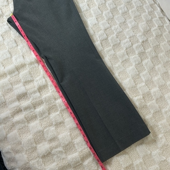 Talbots Womens Signature Pants 8P Gray Straight Leg Trouser Office Business - Picture 8 of 12